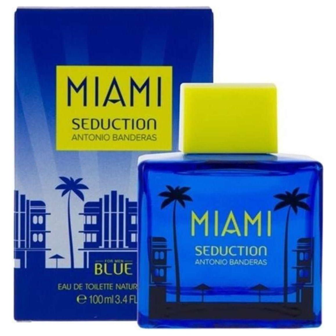 Antonio Banderas Blue Seduction Miami Men EDT 3.3/3.4 oz New Box 8411061911068