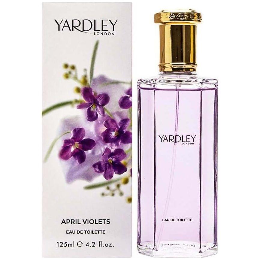 APRIL VIOLETS by Yardley London perfume for women EDT 4.2 oz New in Box 5060322952413