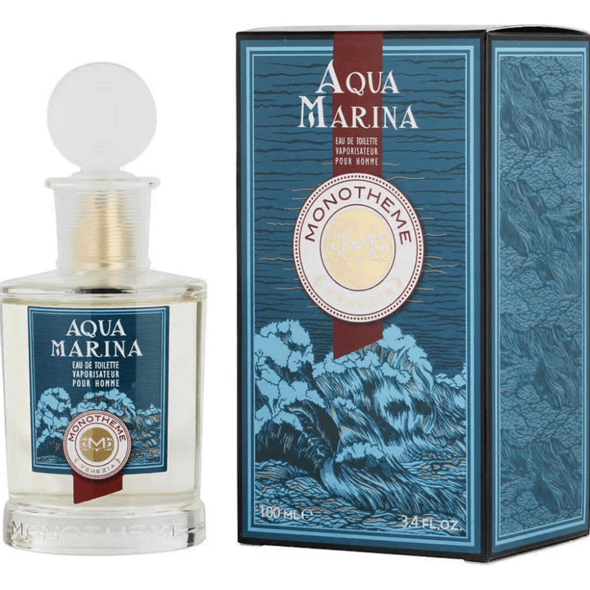 Aqua Marina by Monotheme Venezia cologne for men EDT 3.3 /3.4 oz New In Box 679602911160