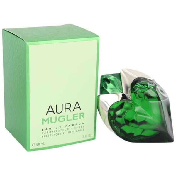 Aura by Mugler Refillable perfume for her EDP 3 oz New in Box