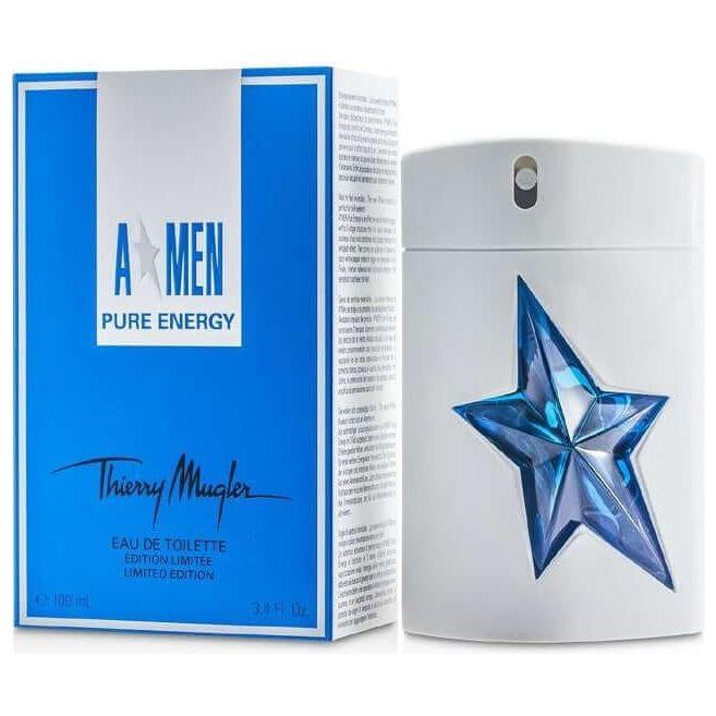 A Men Pure Energy By Thierry Mugler 3.4 oz 3.3 EDT Cologne for Men