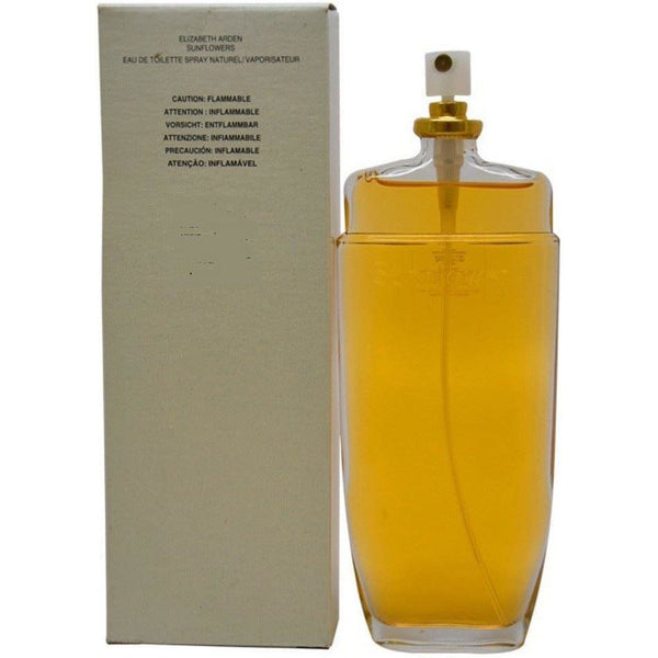SUNFLOWERS by Elizabeth Arden 3.3 oz / 3.4 oz Perfume For women EDT New Box tester