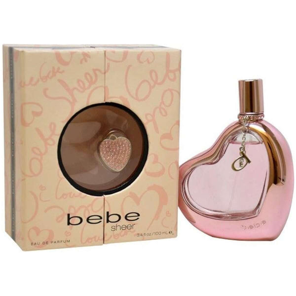 BEBE SHEER by Bebe 3.4 oz Perfume for Women 3.3 Spray EDP NEW IN BOX