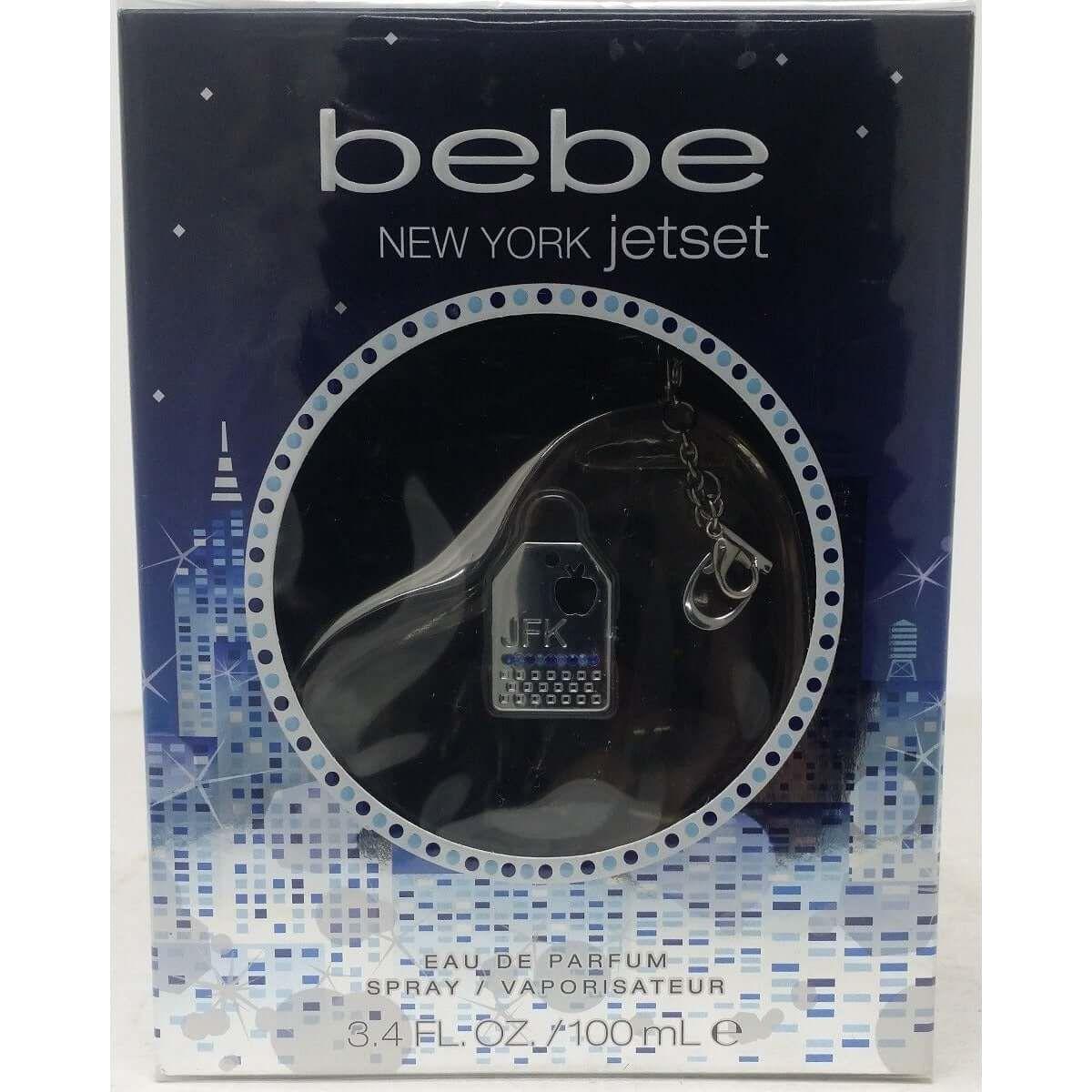 Bebe New York jetset by Bebe perfume for women EDP 3.3 / 3.4 oz New in Box 085715138606