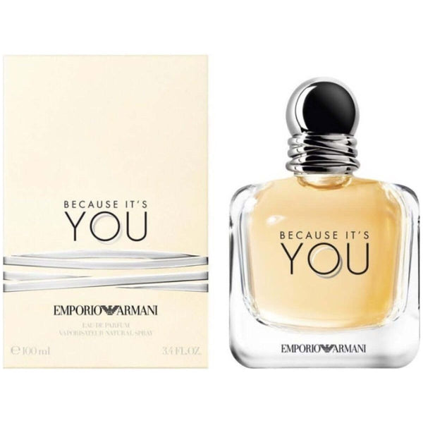 Because It's you Emporio by Armani perfume women EDP 3.3 / 3.4 oz New in Box