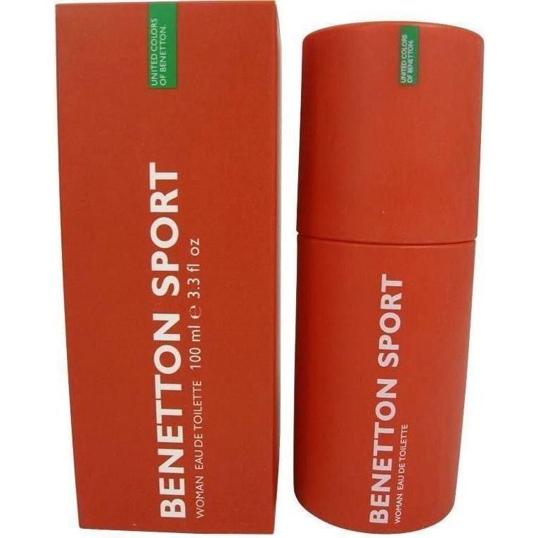 BENETTON SPORT United Colors women perfume edt 3.3 oz 3.4 NEW IN BOX 715387780314