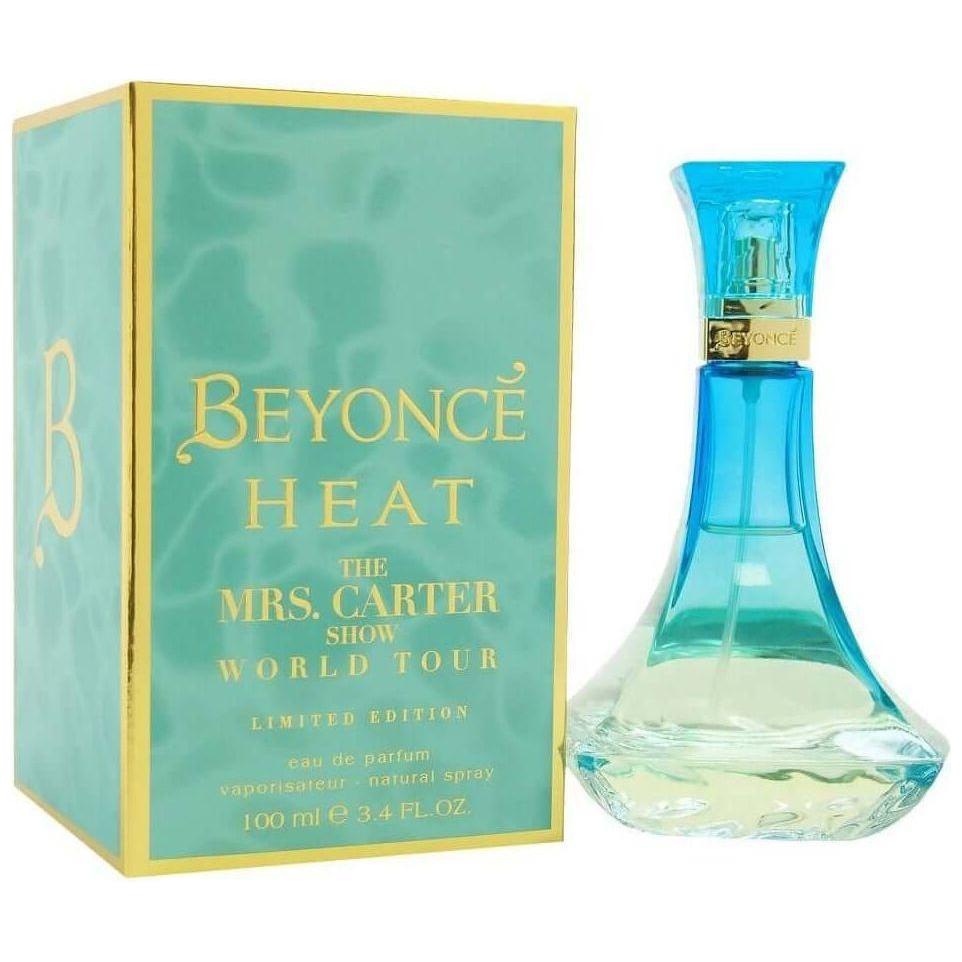 BEYONCE HEAT THE MRS. CARTER SHOW WORLD TOUR Women 3.4 / 3.3 oz edp New in BOX 3607342706705
