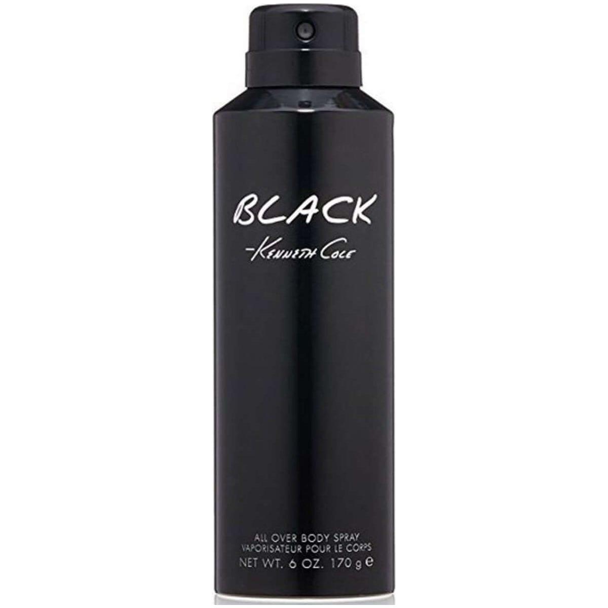 Black by Kenneth Cole men All over body spray 6 oz New 608940557648