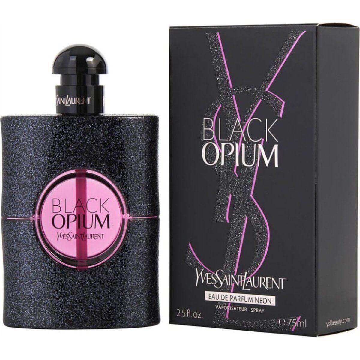 Black Opium Neon by Yves Saint Laurent perfume for women EDP 2.5 oz New in Box 3614272824973