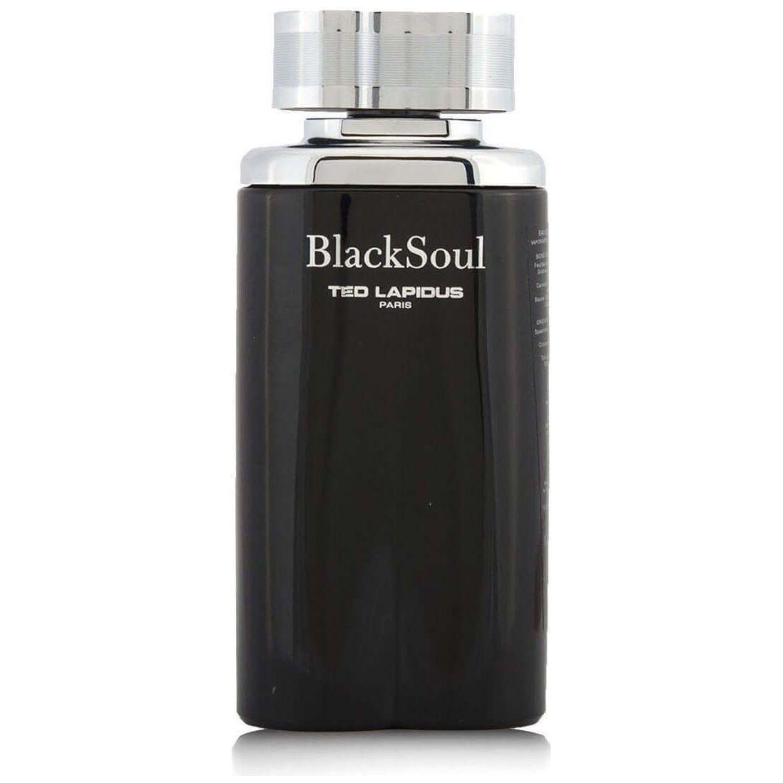 BLACK SOUL Ted Lapidus Cologne Men 3.3 oz 3.4 edt NEW TESTER 3355992004947