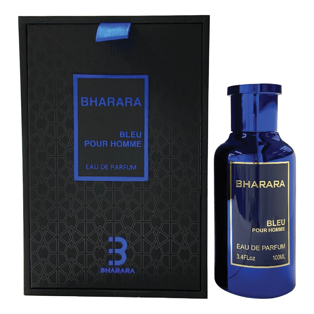 Bleu Pour Homme by Bharara EDP 3.3 / 3.4 oz New In Box 192139474774