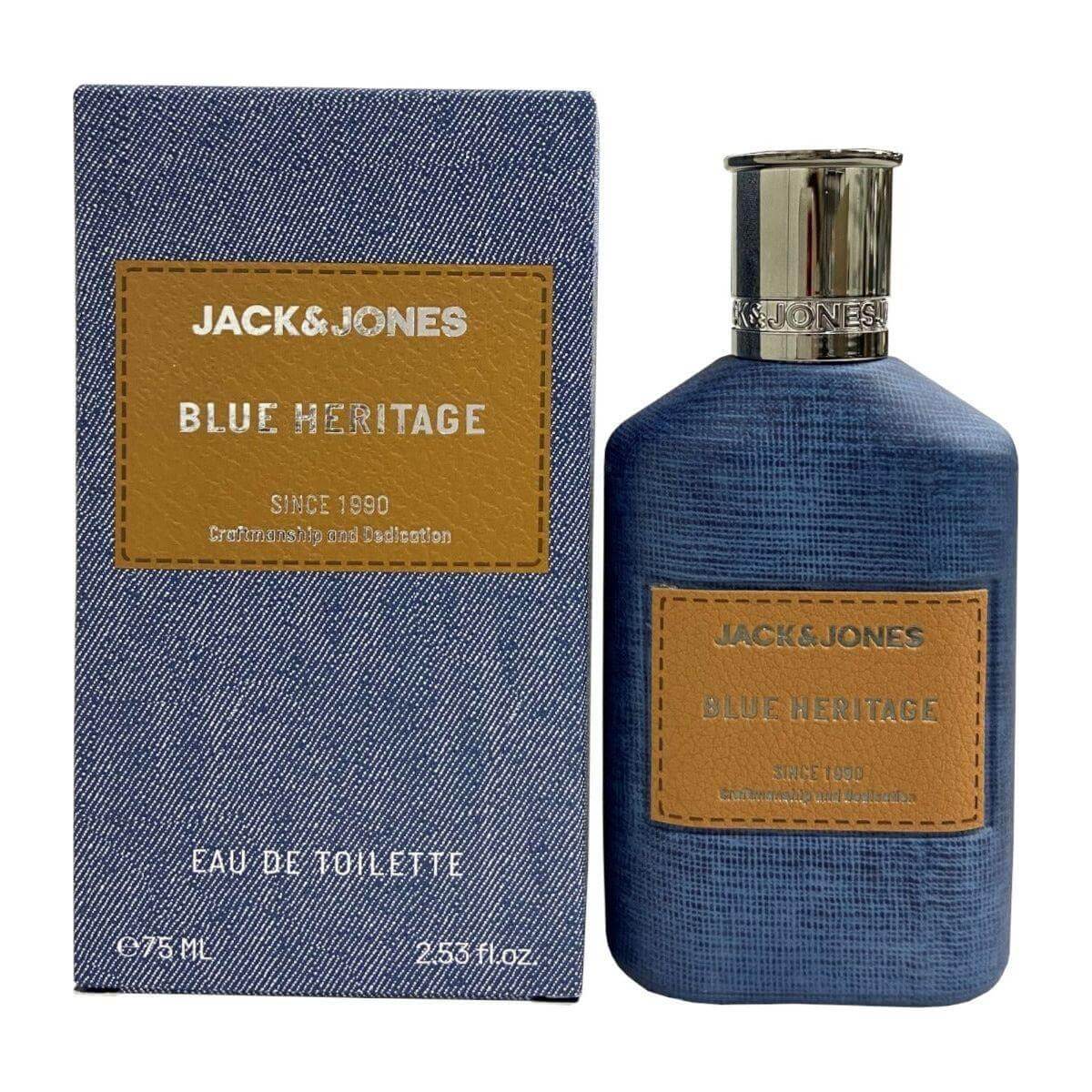 Blue Heritage by Jack & Jones cologne for men EDT 2.53 oz New in Box 5714498029188