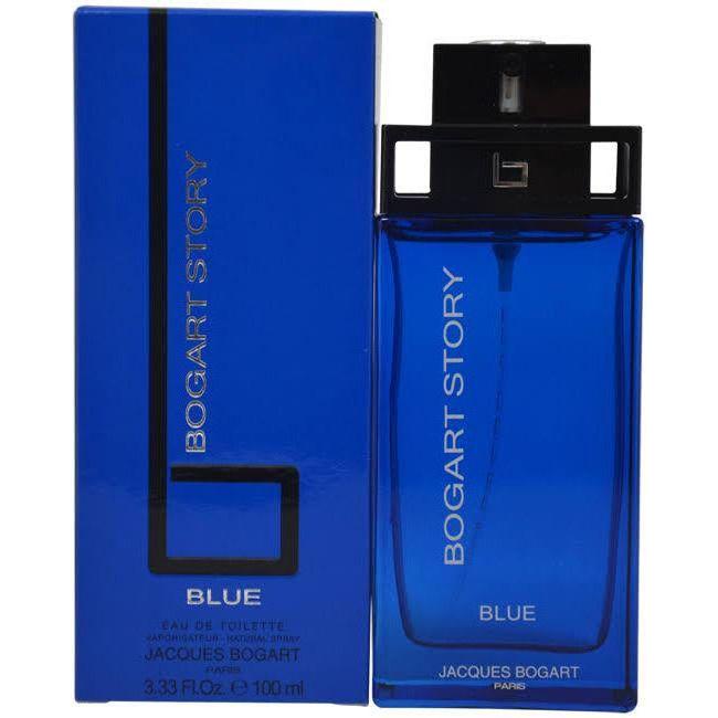 BOGART STORY BLUE Jacques Bogart Cologne for Men EDT 3.3 / 3.4 oz NEW IN BOX 3355991004153
