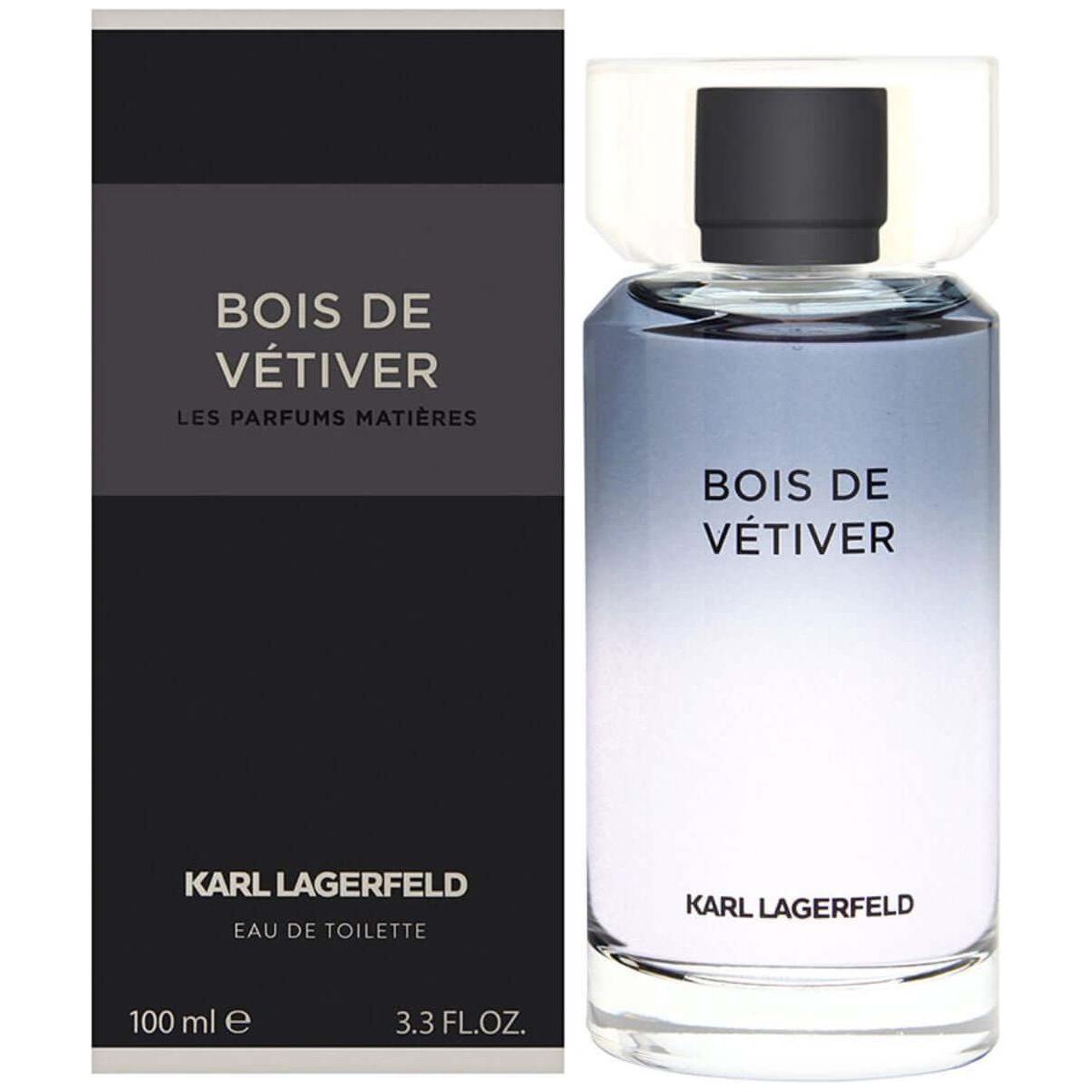 Bois De Vetiver by Karl Lagerfeld cologne for men EDT 3.3 / 3.4 New in Box 3386460087261