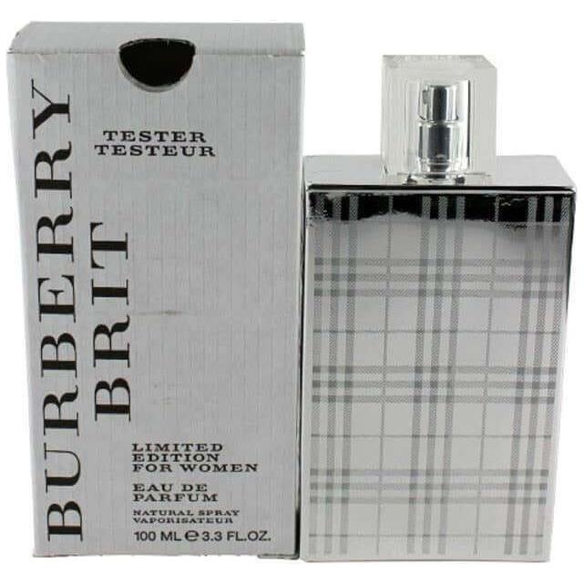 BURBERRY BRIT Limited Edition 2010 EDP Perfume 3.3 / 3.4 oz NEW tester WITH CAP 3386460026321