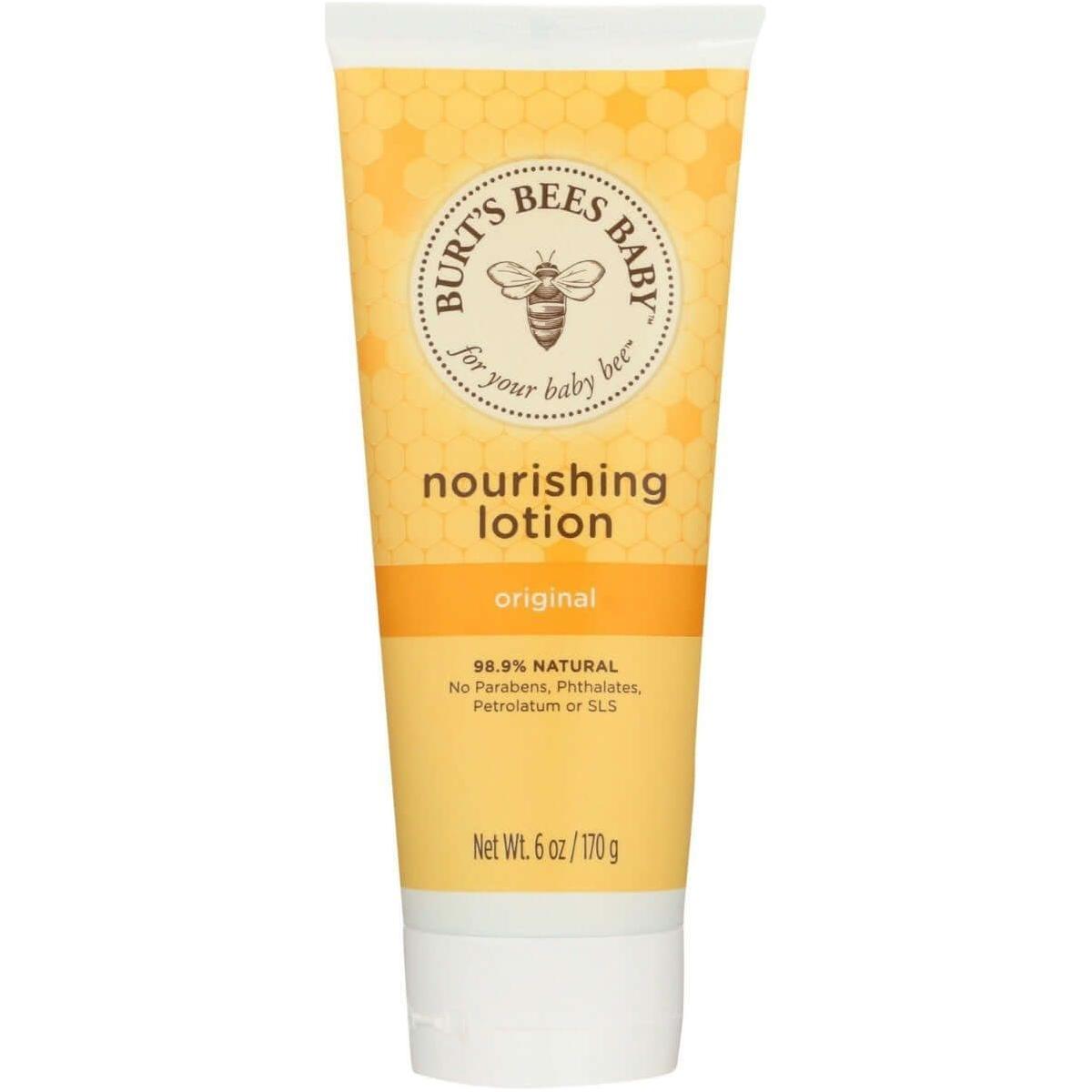 Burt's Bees Baby Bee Nourishing Lotion, Original 6 oz 792850010109