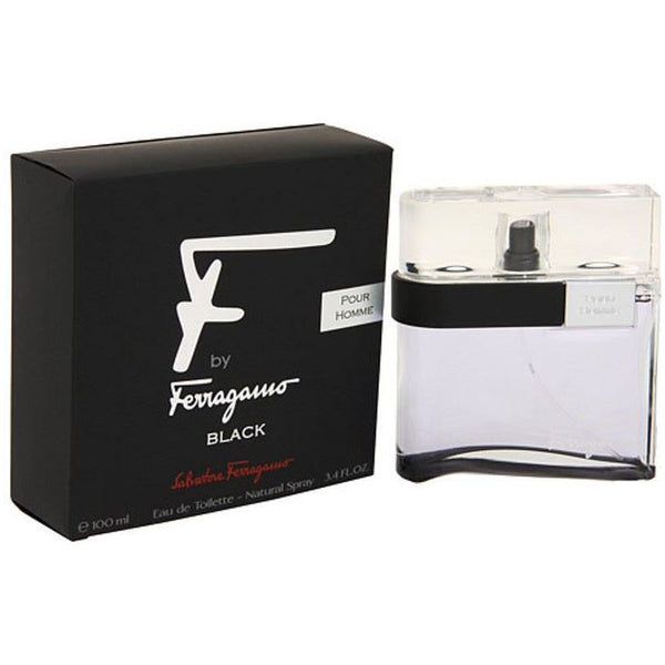 F Ferragamo BLACK Pour Homme Men Cologne 3.4 / 3.3 oz edt New in Box
