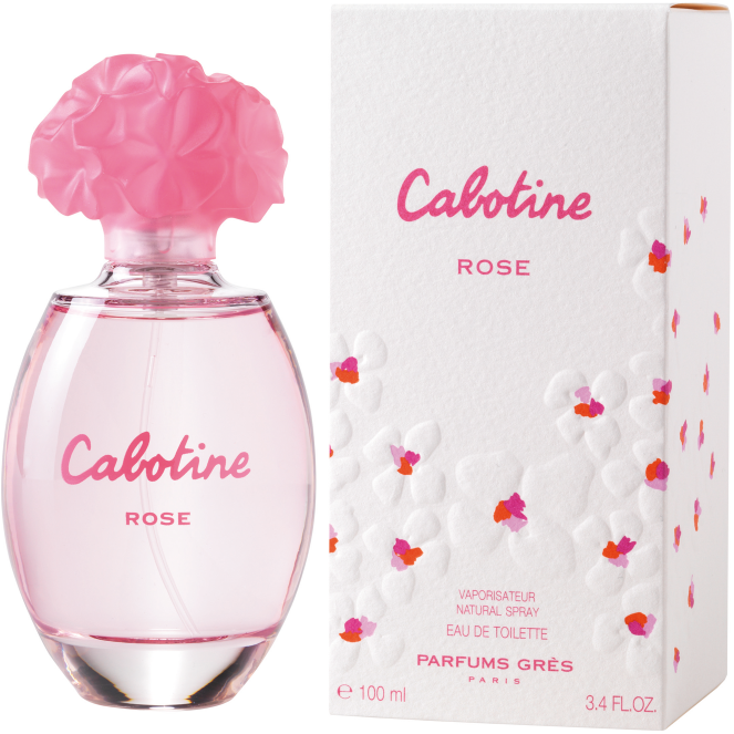 CABOTINE ROSE PARFUMS GRES for Women 3.3 edt 3.4 oz  Spray New in Box - 3.4 oz / 100 ml 7640111492108