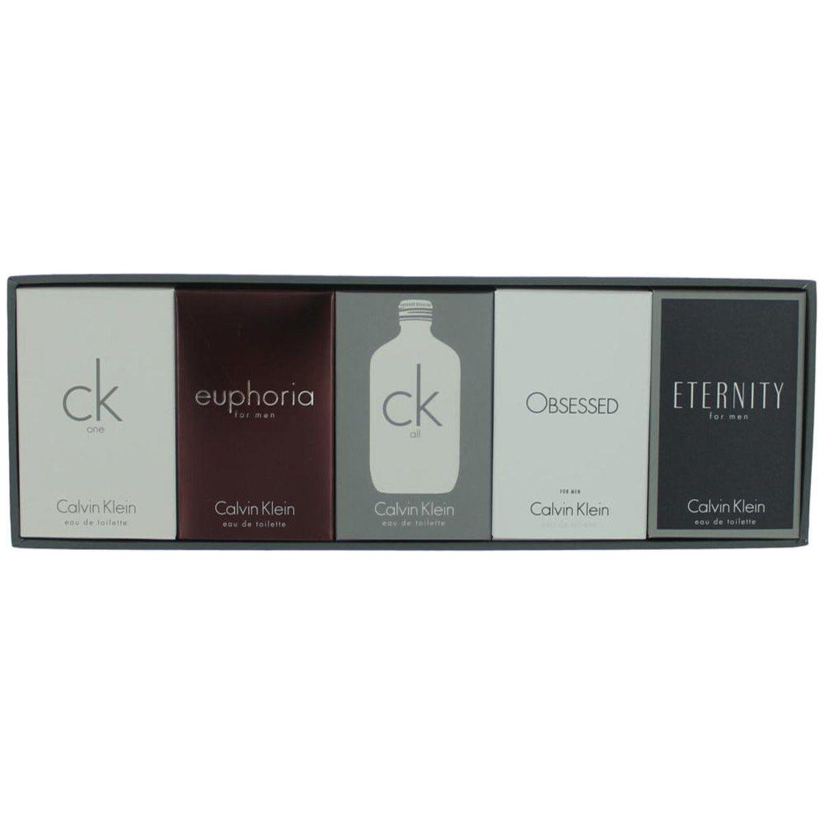 Calvin Klein by Calvin Klein Mini Set  cologne for men EDT 0.33 oz  New In Box 3614229407143