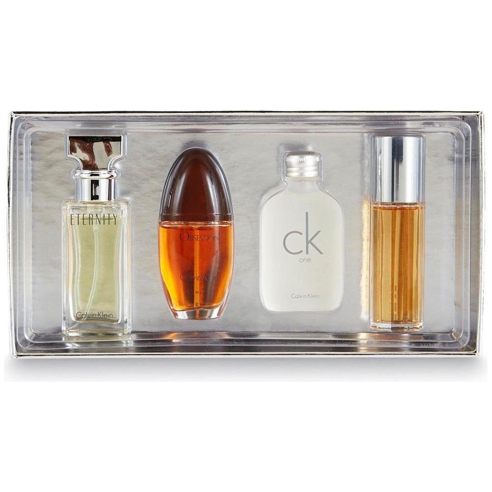 Calvin Klein Gift Set (4 pcs) perfume women EDT / EDP 0.5 oz each New in Box 3614224164683