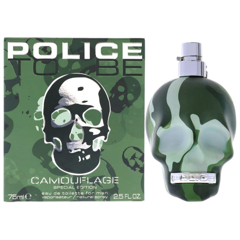 To Be Camouflage by Police cologne for men EDT 2.5 oz New In Box