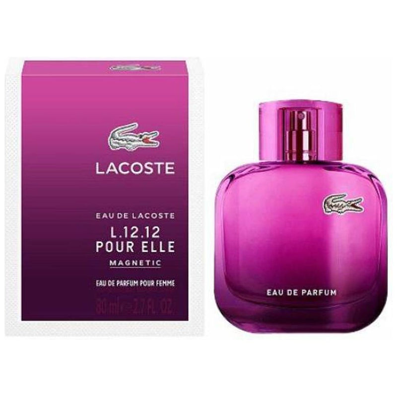 Lacoste Eau De Lacoste L.12.12 Magnetic Pour Elle perfume edp 2.7 oz New in Box at $ 37.62
