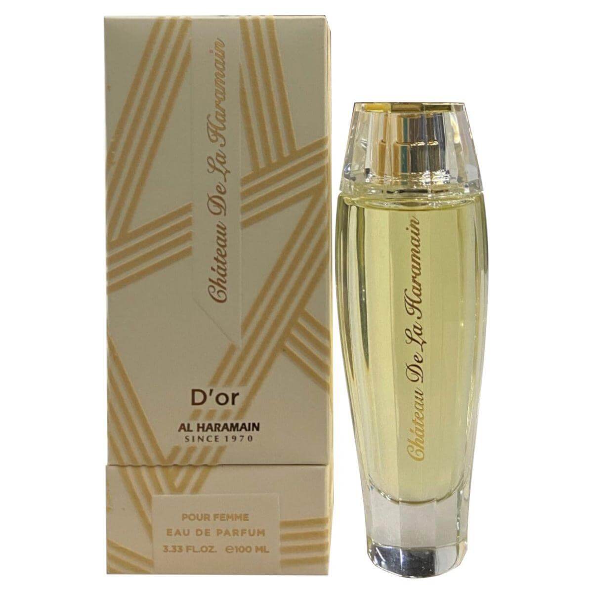 Chateau De La Haramain D'or by Al Haramain 3.3 / 3.4 oz EDP Perfume for Women New In Box 6291100136193