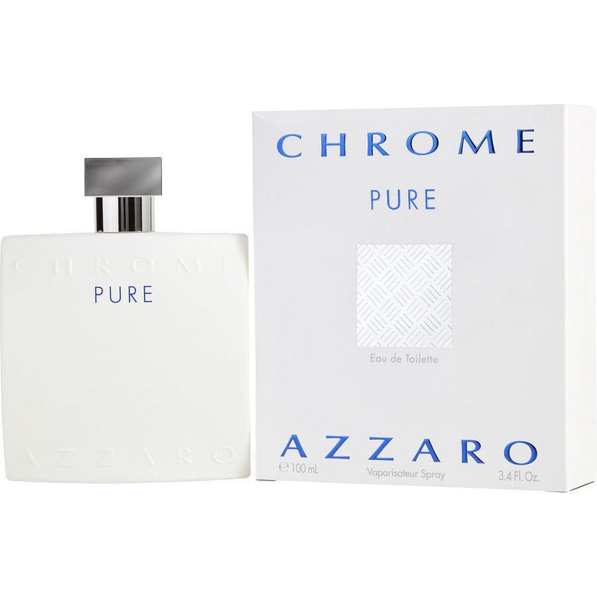 CHROME PURE by Loris Azzaro cologne for men EDT 3.3 / 3.4 oz New in Box 3351500005482