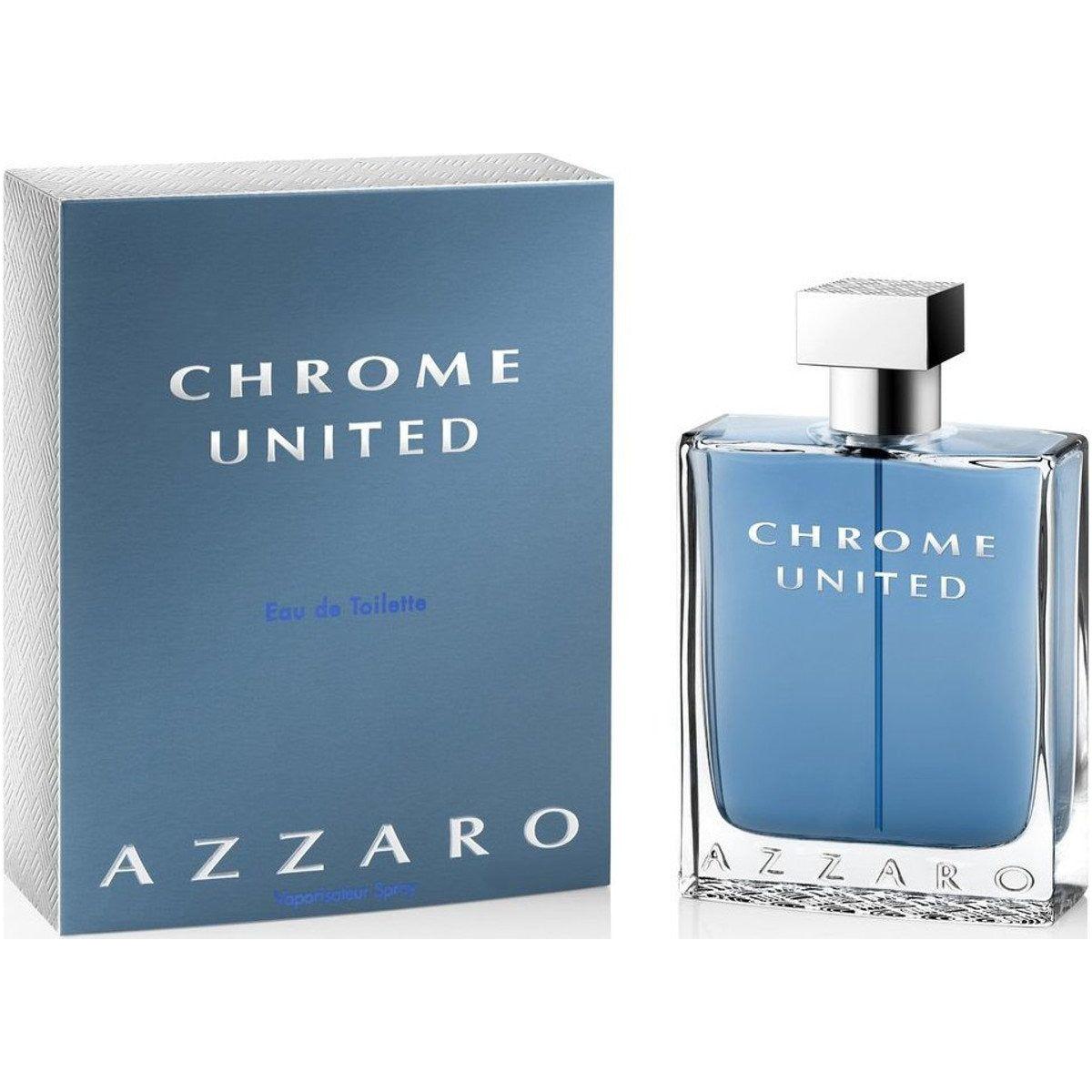 CHROME UNITED by Azzaro cologne for men EDT 6.8 oz 6.7 New in Box 3351500958245