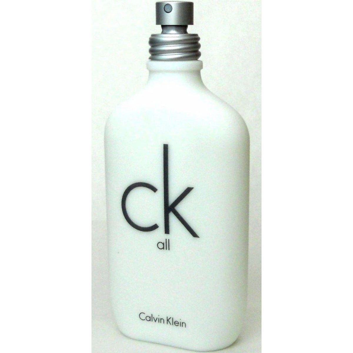 CK All by Calvin Klein unisex 3.3 / 3.4 oz edt New Tester 3614223163083