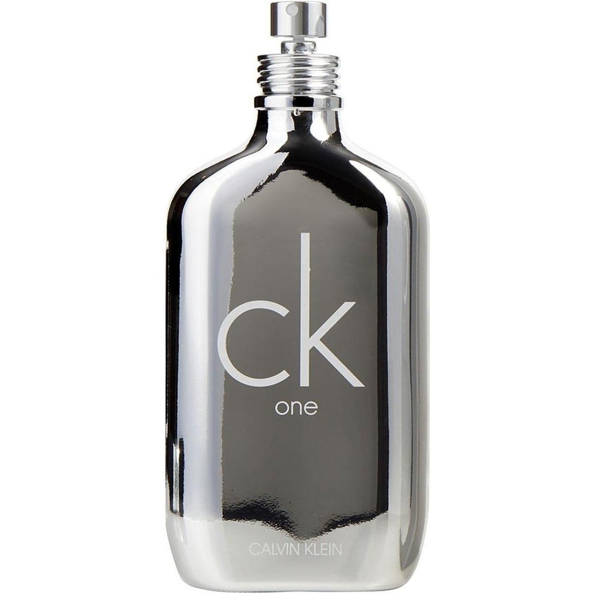 CK One Platinum Edition by Calvin Klein for unisex EDT 3.3 / 3.4 oz New Tester 3614225821592