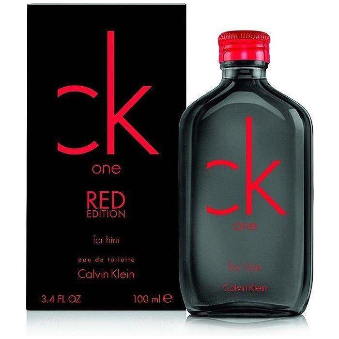 CK ONE RED Calvin Klein Men EDT 3.4 oz 3.3 NEW IN BOX 3607342772885