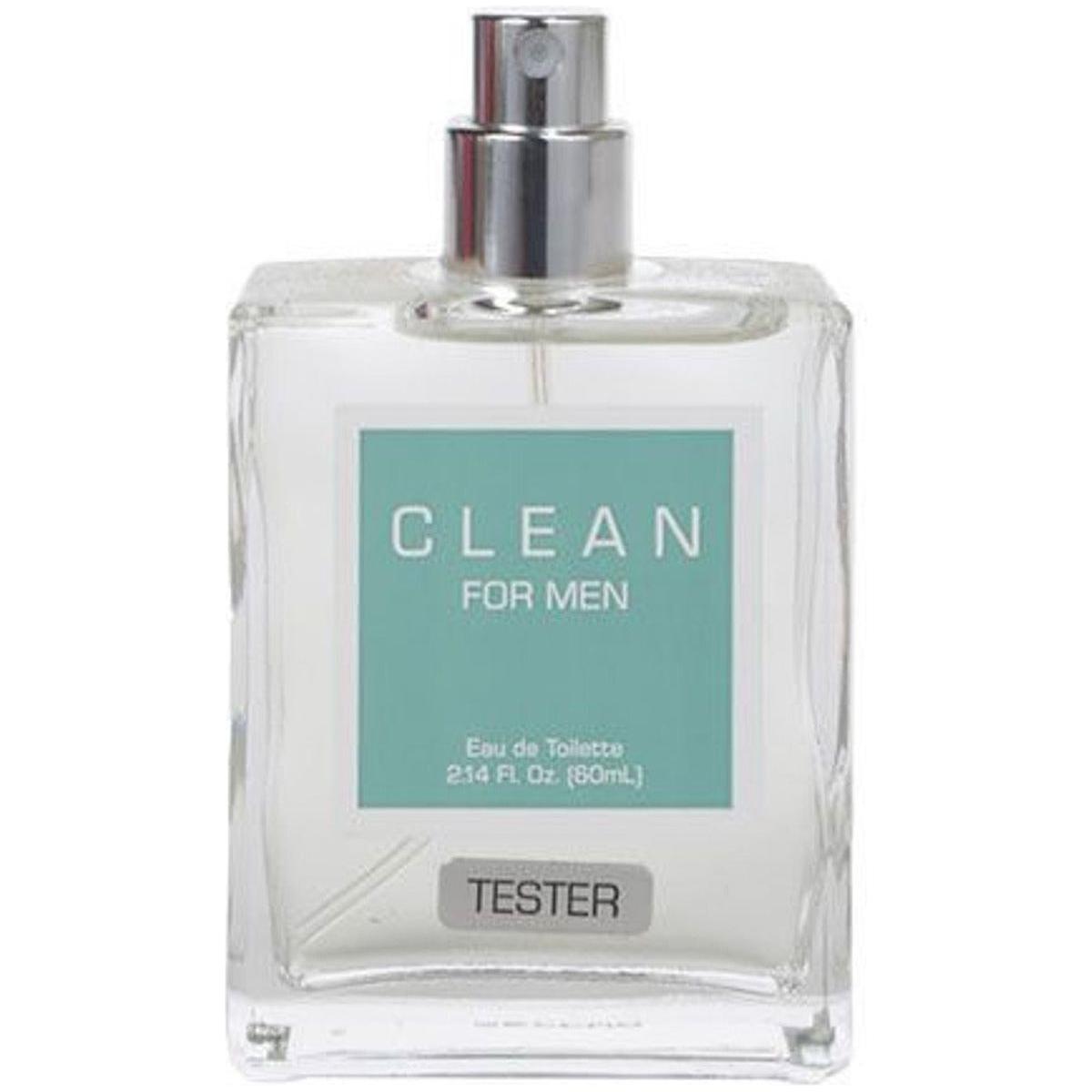 Clean by Clean for men cologne EDT 2.14 oz New Tester 874034006662