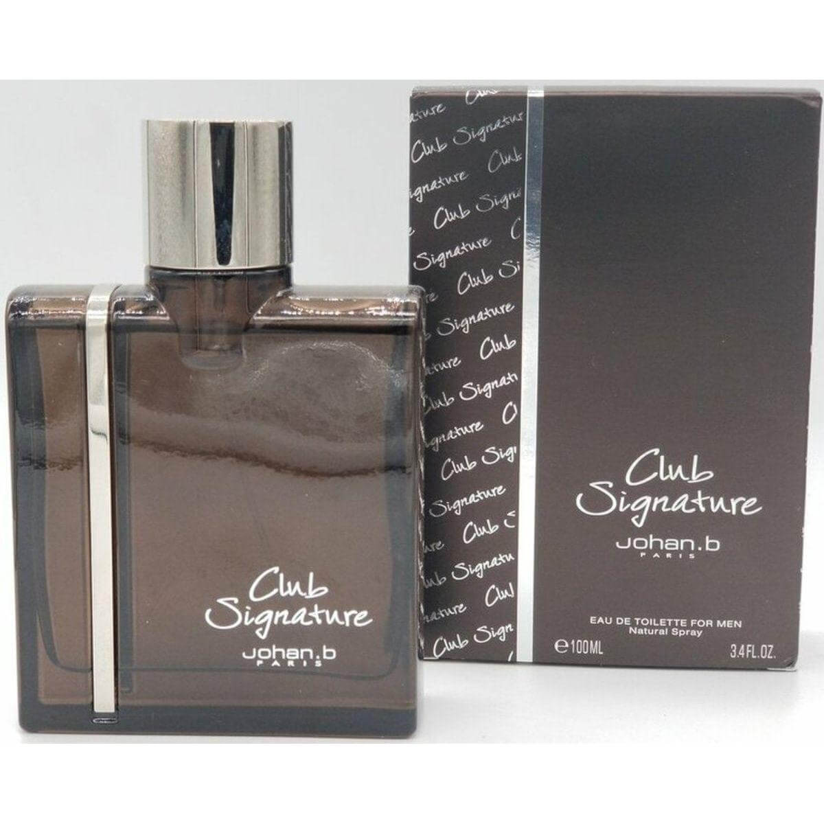 Club Signature by Johan.B cologne for men EDT 3.3 / 3.4 oz New In Box 3700134408358