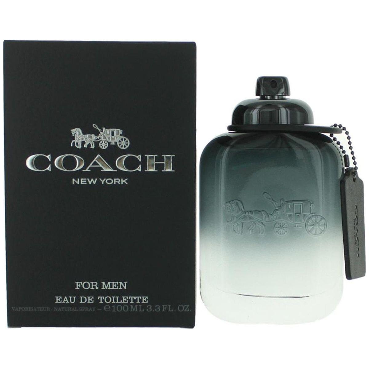 COACH NEW YORK by Coach cologne for men EDT 3.3 / 3.4 oz New In Box 3386460086325