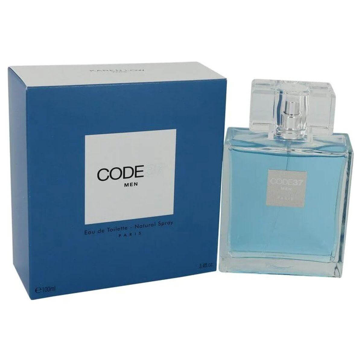 Code37 by Karen Low cologne for men EDT 3.3 / 3.4 oz New in Box 3700134404848