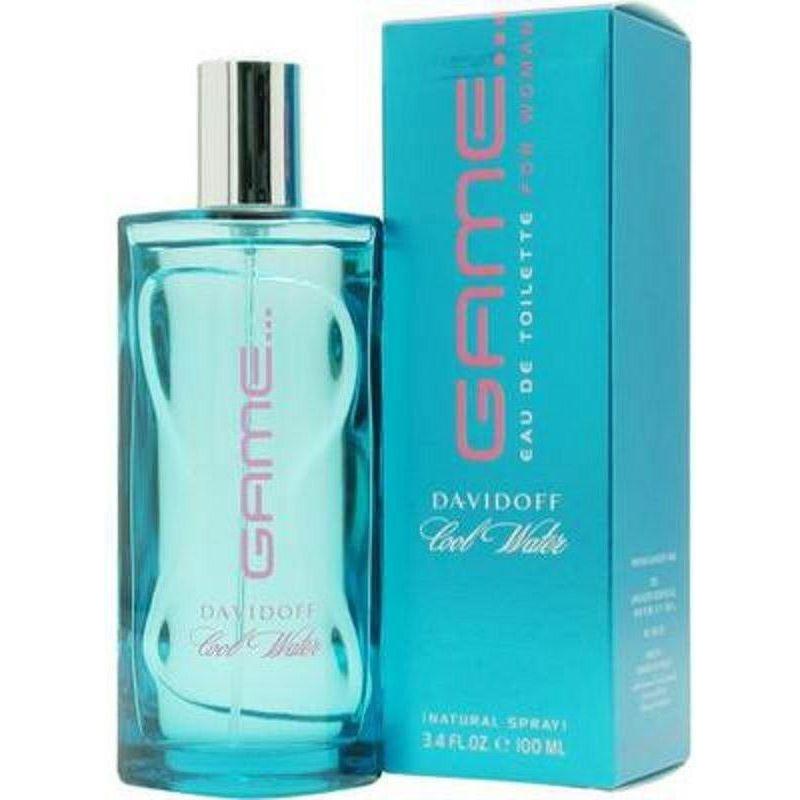 COOL WATER GAME by Davidoff 3.4 oz edt 3.3 for Women New in Box Sealed 3414200800310