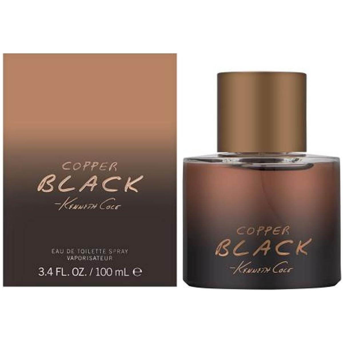 COPPER BLACK by Kenneth Cole cologne for Men 3.3 / 3.4 oz New in Box 608940580929