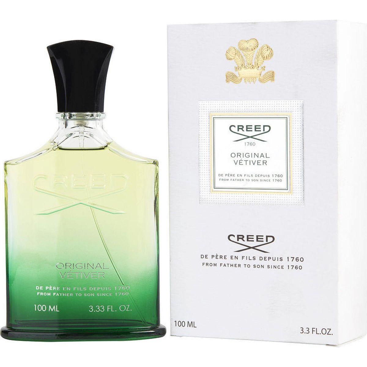Creed Original Vetiver Men EDP 3.3/3.4 oz New Box No Cellophane 3508441001091