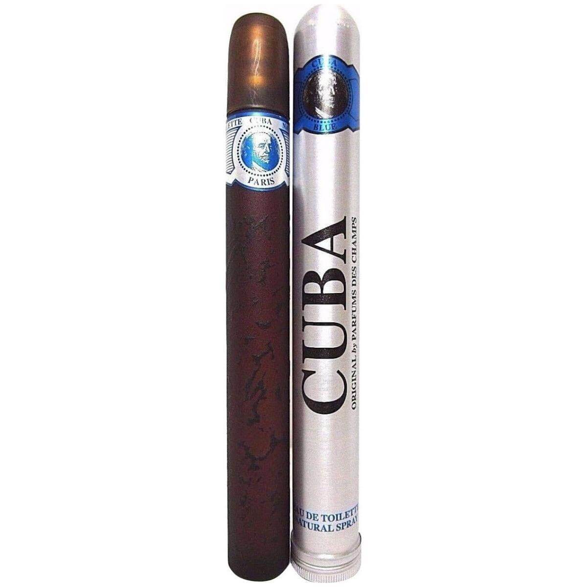Cuba Blue by Cuba cologne for Men EDT 1.17 oz New in Can 5425017732129