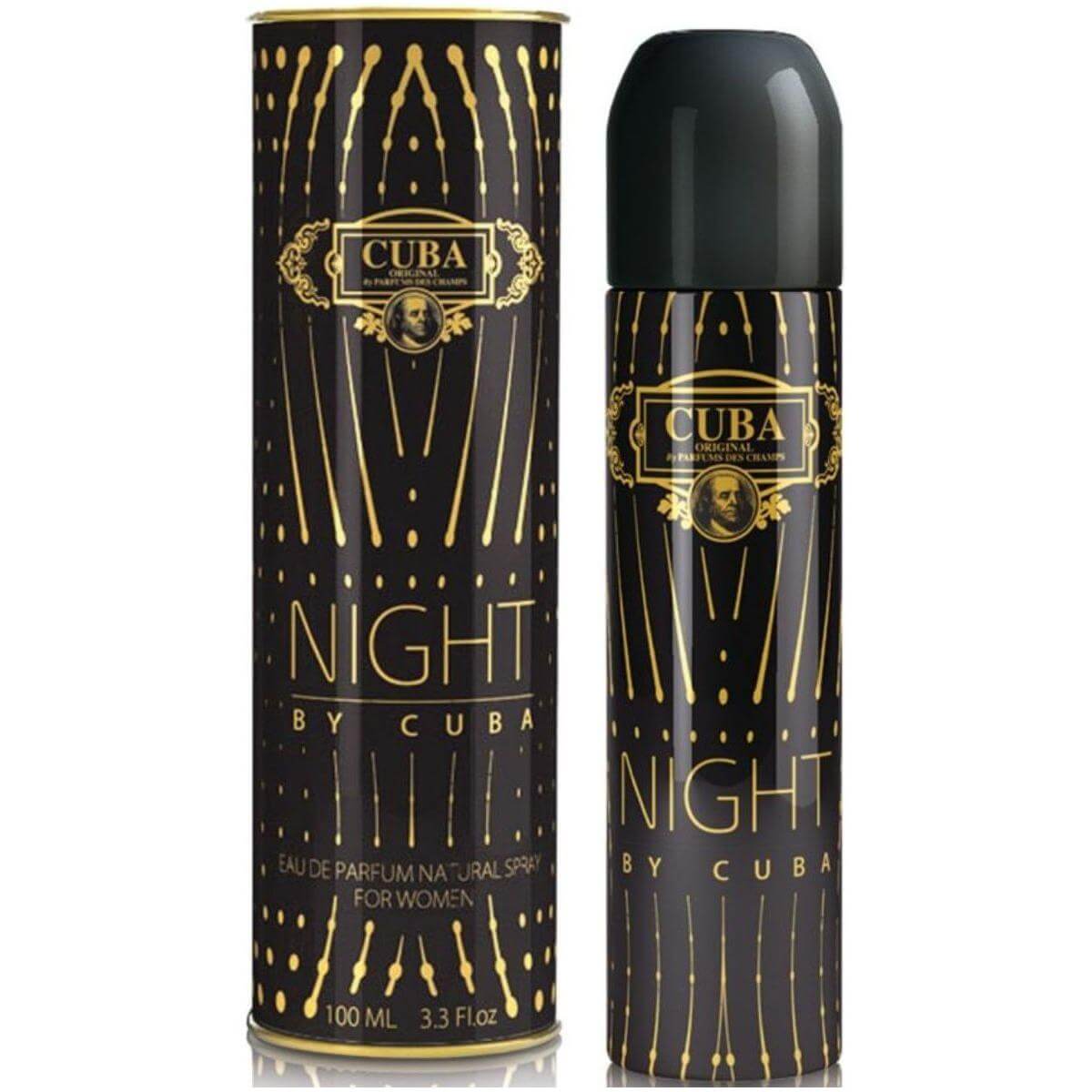 Cuba Night by Cuba perfume for women EDP 3.3 / 3.4 oz New In Can 5425017736035
