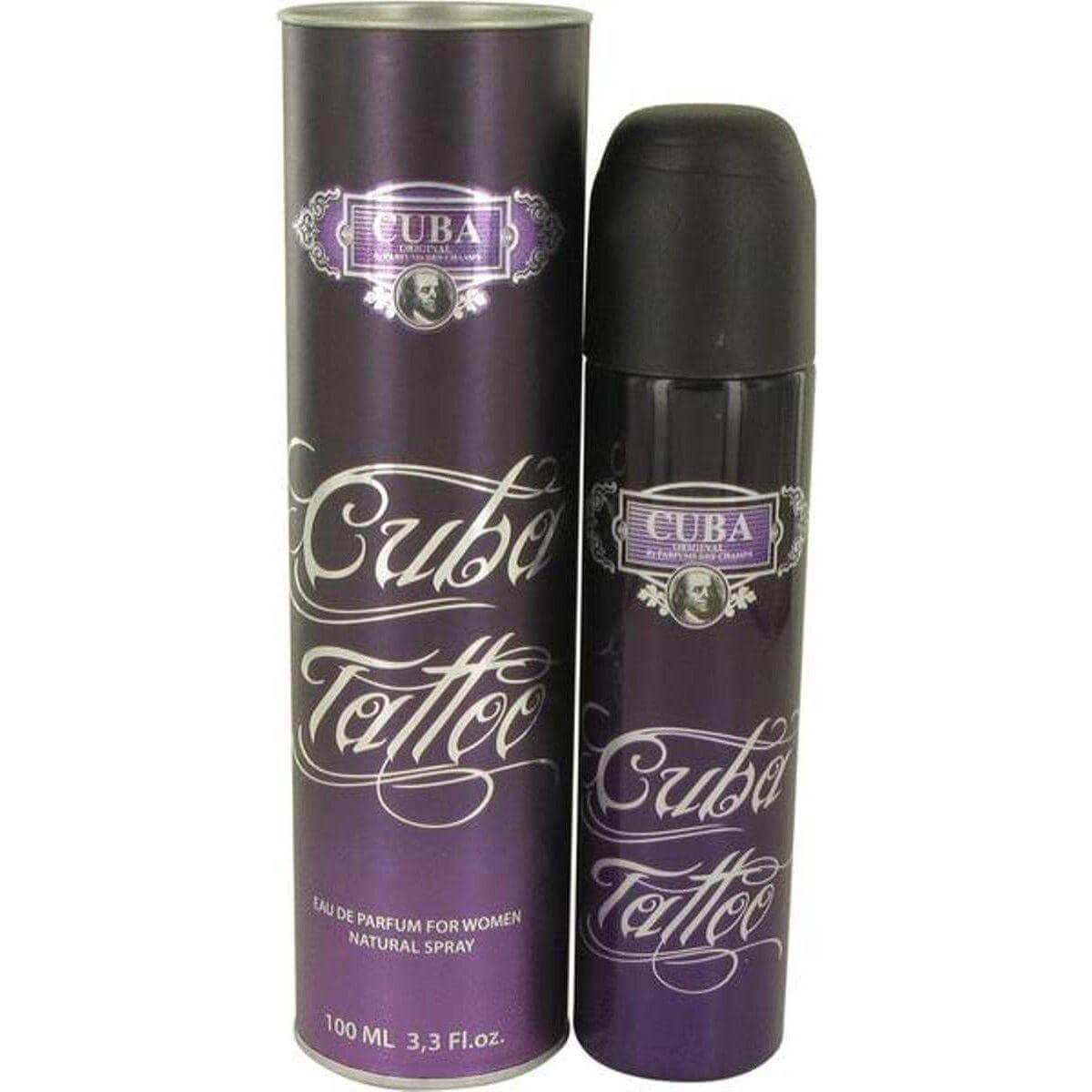 Cuba Tattoo by Cuba perfume for women EDP 3.3 / 3.4 oz New in Box 5425017736011
