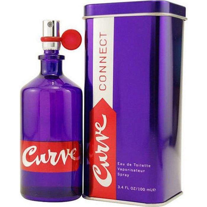 CURVE CONNECT by Liz Claiborne 3.3 / 3.4 oz EDT For Women NEW IN BOX 098691046223