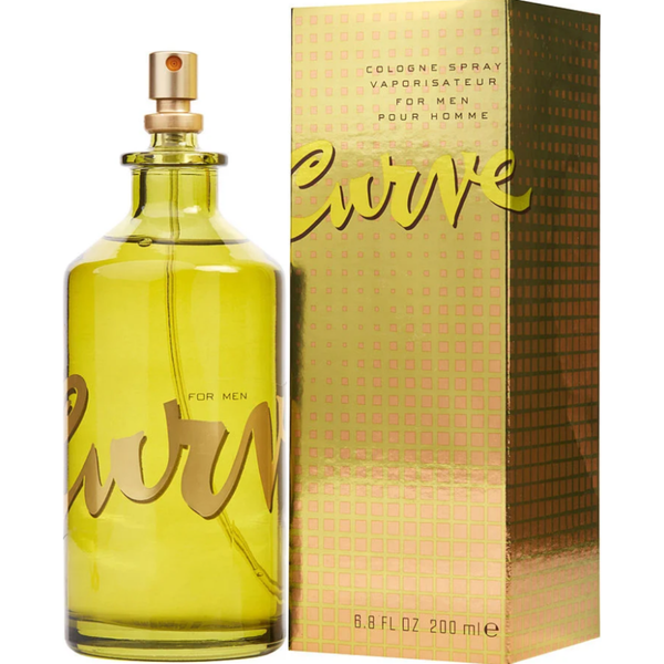 Curve Cologne for Men by Liz Claiborne 6.7 / 6.8 oz Spray EDC New in Box