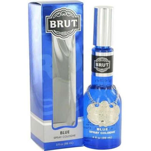 BRUT BLUE by Faberge Cologne Spray 3.0 oz for Men edc New in Box