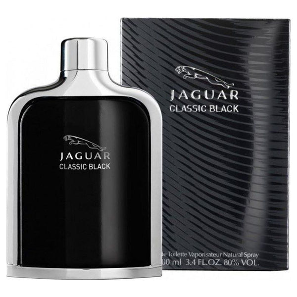 JAGUAR CLASSIC BLACK by Jaguar 3.3 / 3.4 oz EDT Spray for Men New In Box