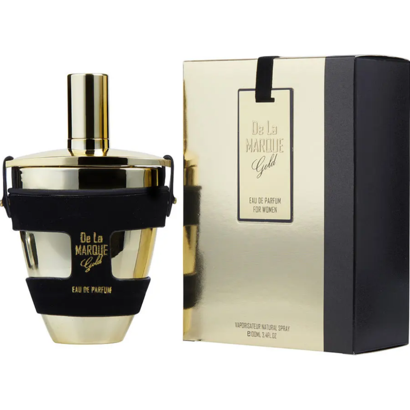 De La Marque Gold by Armaf perfum for women EDP 3.3 / 3.4 oz New  In Box