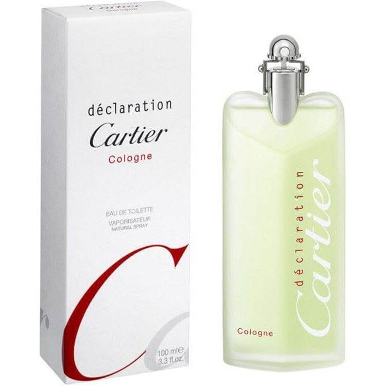 Declaration Cologne by Cartier for Men 3.3 oz 3.4 edt Spray NEW in BOX 3432240025111