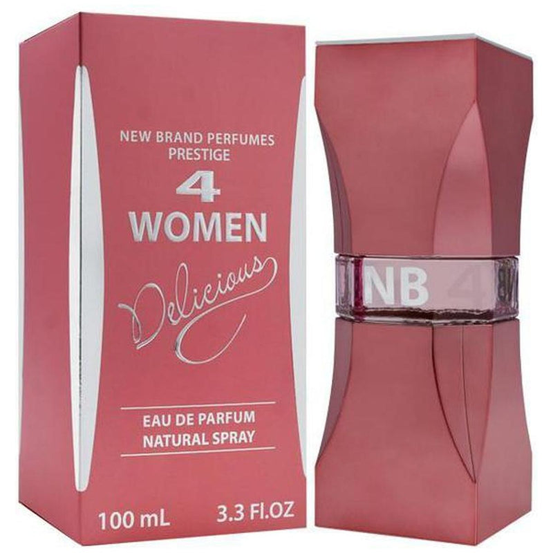 Prestige 4 Women Delicious by New Brand perfume EDP 3.3 /3.4 oz New In Box