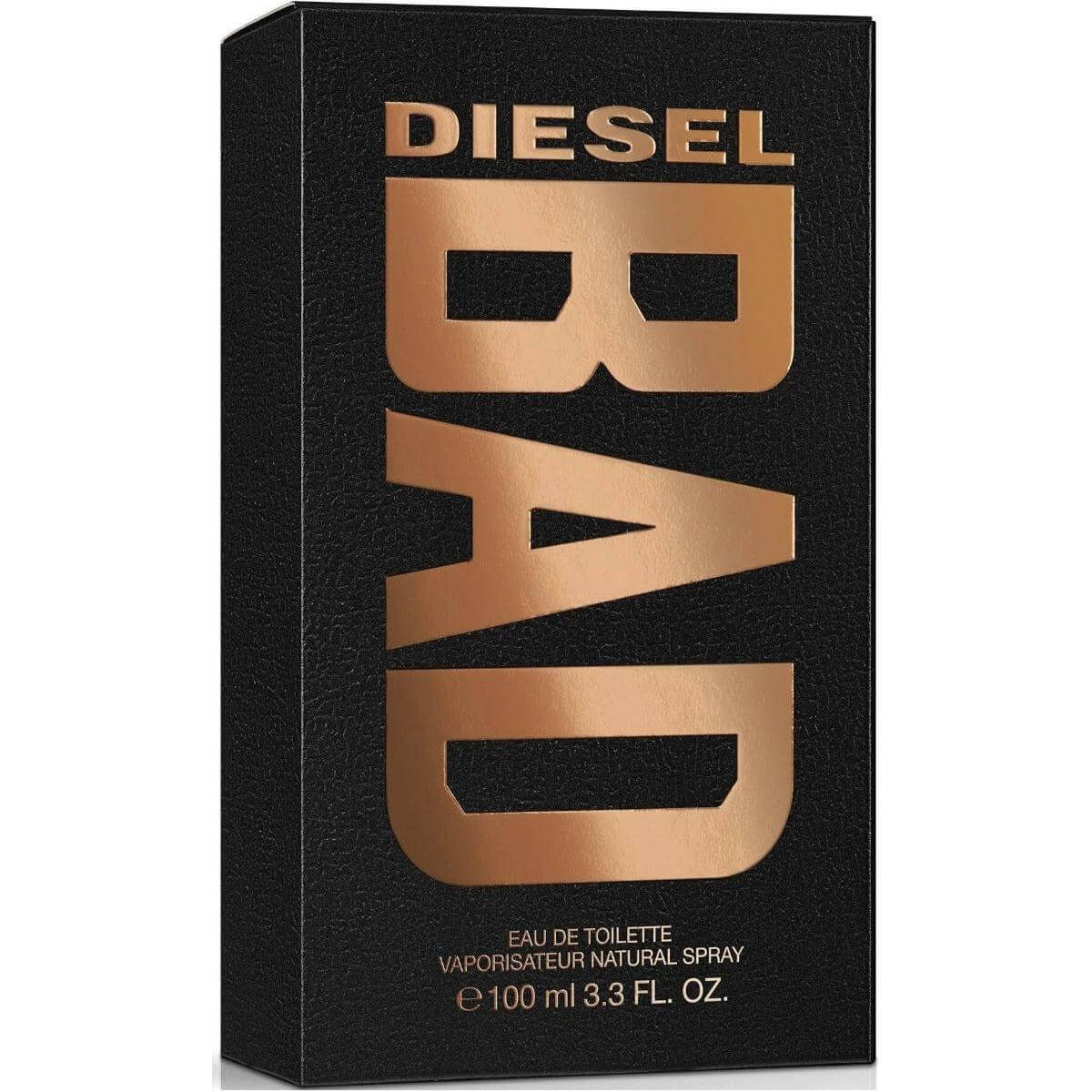 DIESEL BAD by Diesel cologne for men EDT 3.3 / 3.4 oz New in Box 3614273356053